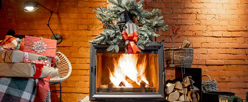 Travis Industries Linear Gas Fireplace Installation in Fremont, California