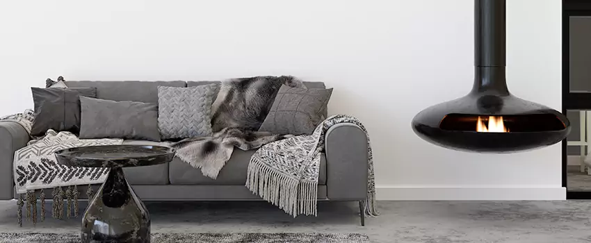 Circular Hanging Fireplace Installation Services in Fremont, CA