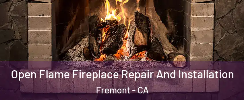  Open Flame Fireplace Repair And Installation Fremont - CA